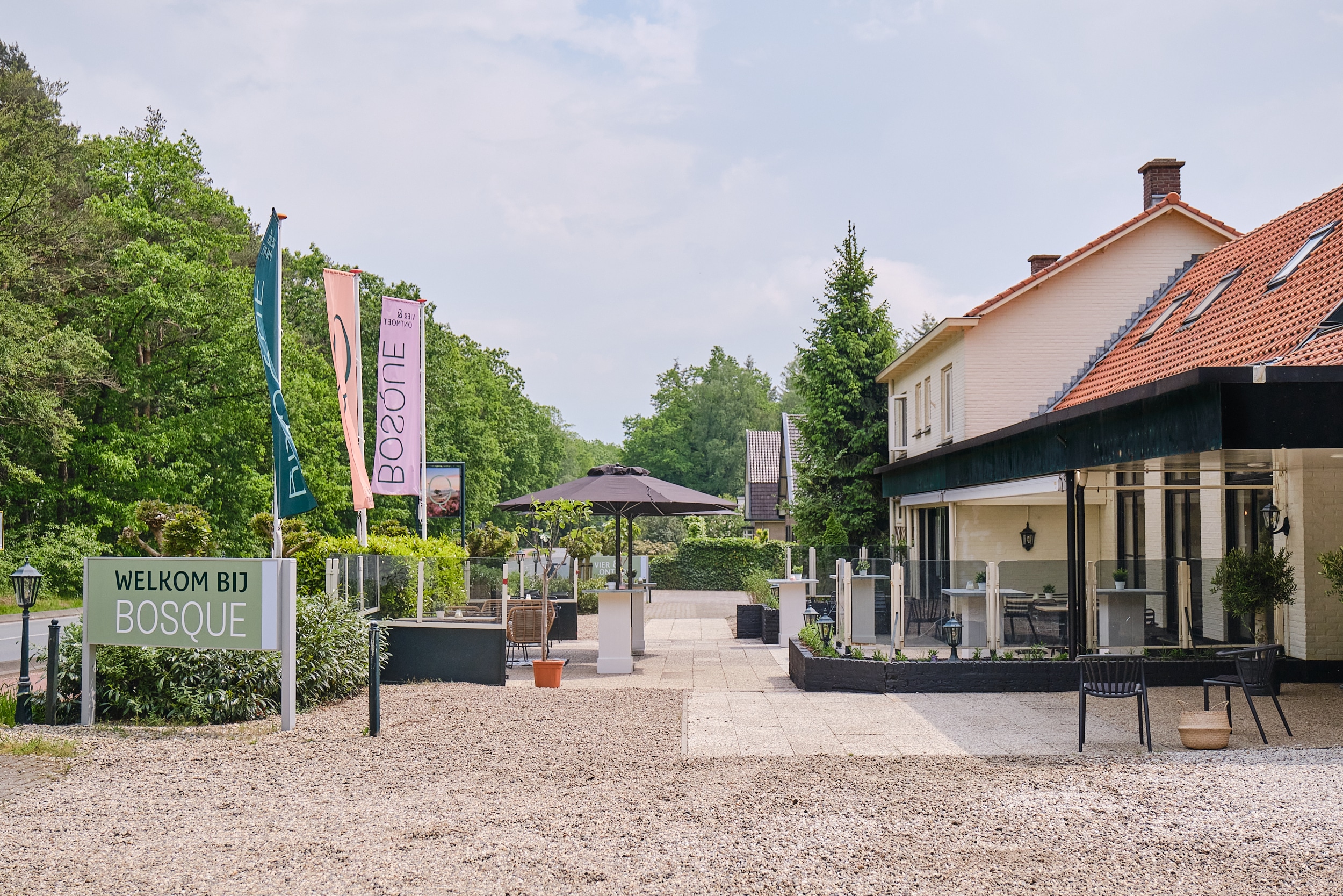 Terras voorzijde